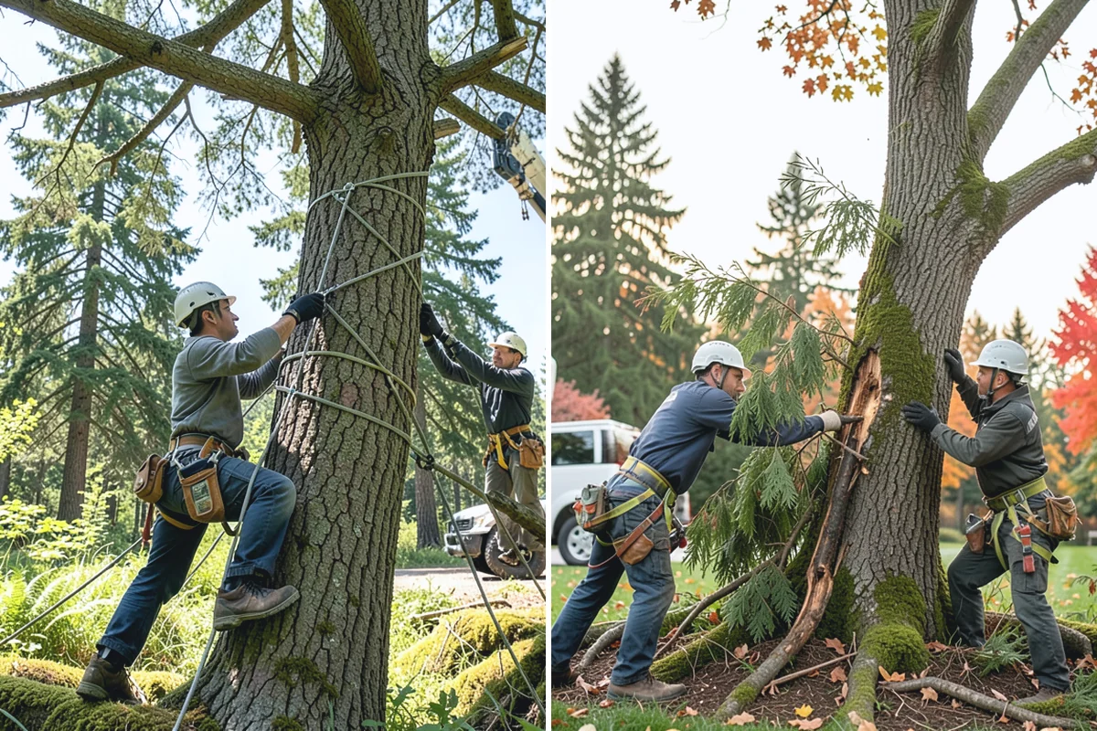 Canopy reduction in Beaux Arts Village, King County, WA - Assess canopy condition and pruning objectives