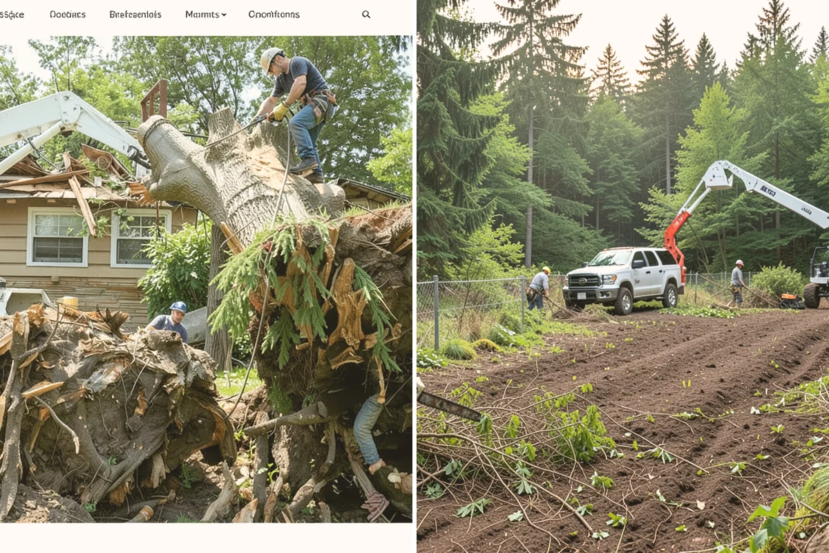 Canopy reduction in Bellevue, King County, WA - Assess canopy condition and pruning objectives