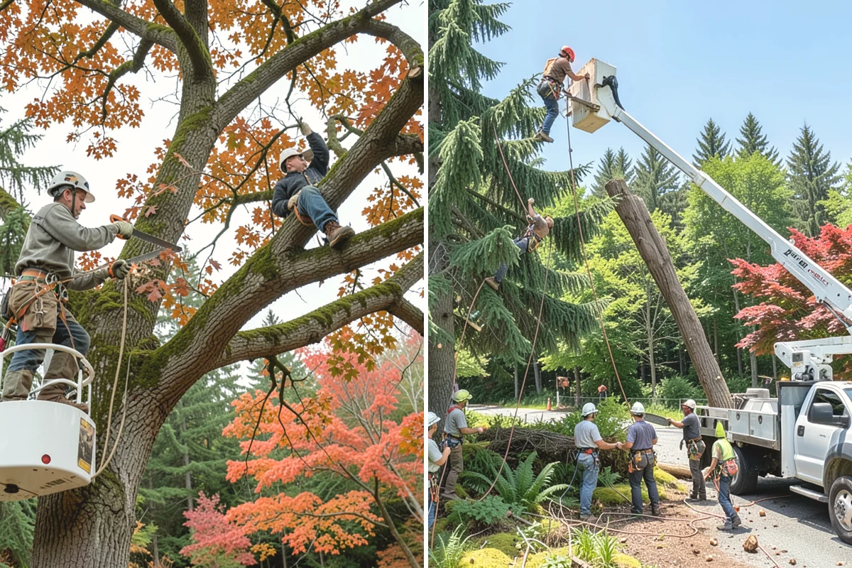 Canopy reduction in Black Diamond, King County, WA - Assess canopy condition and pruning objectives