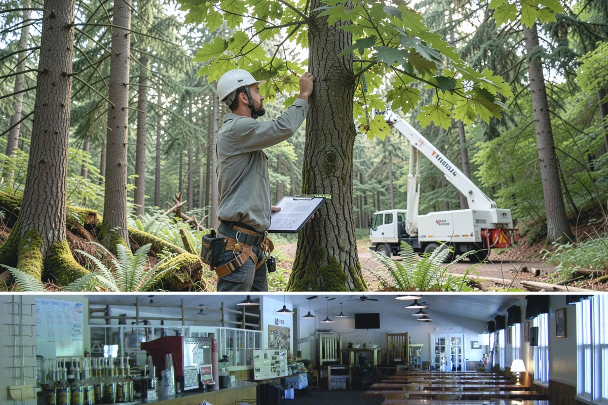 Canopy reduction in Black Diamond, King County, WA - Work should follow species-specific timing sensitivities common in Puget Sound to avoid stressing trees during active growth or...
