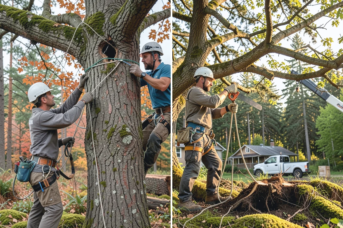 Canopy reduction in Bonney Lake, Pierce County, WA - Assess canopy condition and pruning objectives