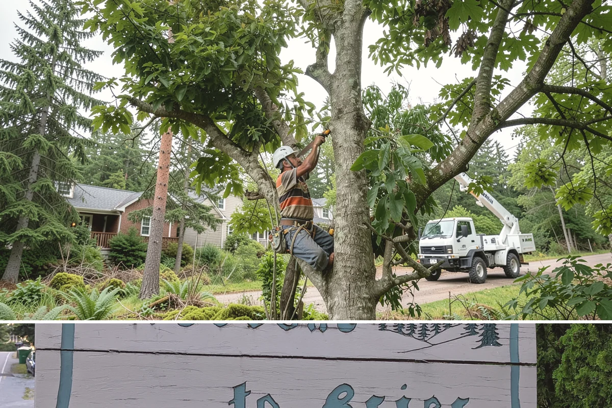 Canopy reduction in Brier, Snohomish County, WA - Work should follow species-specific timing sensitivities common in Puget Sound to avoid stressing trees during active growth or...