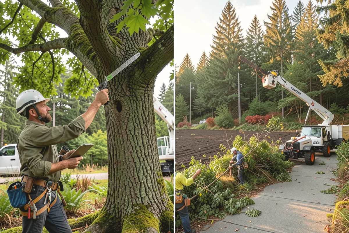 Canopy reduction in Burien, King County, WA - Assess canopy condition and pruning objectives