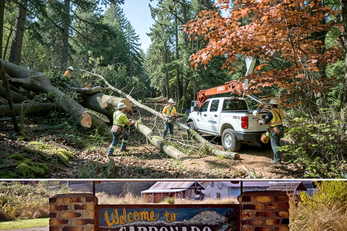 Canopy reduction in Carbonado, Pierce County, WA - Work should follow species-specific timing sensitivities common in Puget Sound to avoid stressing trees during active growth or...