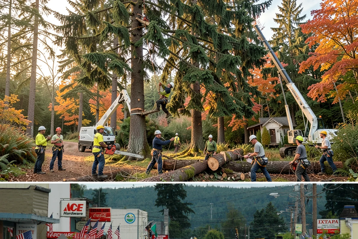 Canopy reduction in Carnation, King County, WA - Work should follow species-specific timing sensitivities common in Puget Sound to avoid stressing trees during active growth or...