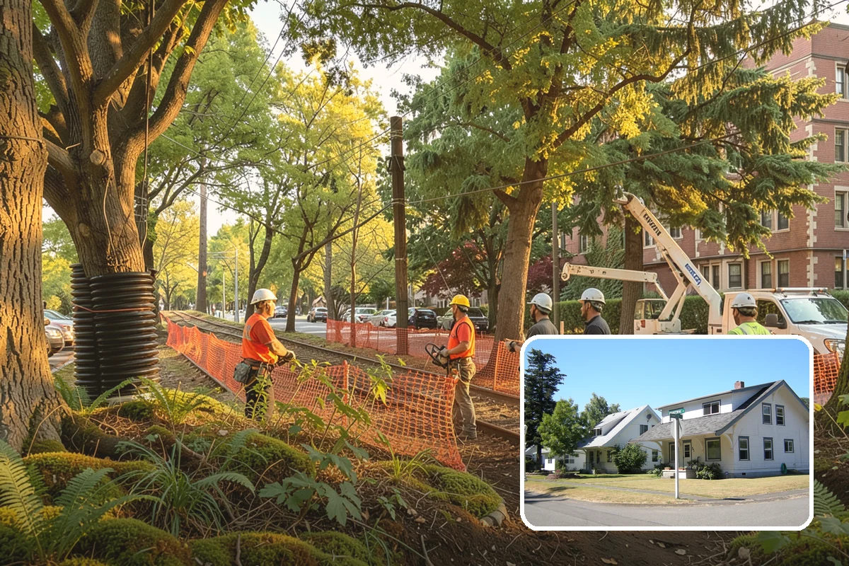 Canopy reduction in DuPont, Pierce County, WA - Improves tree structure, health, and appearance