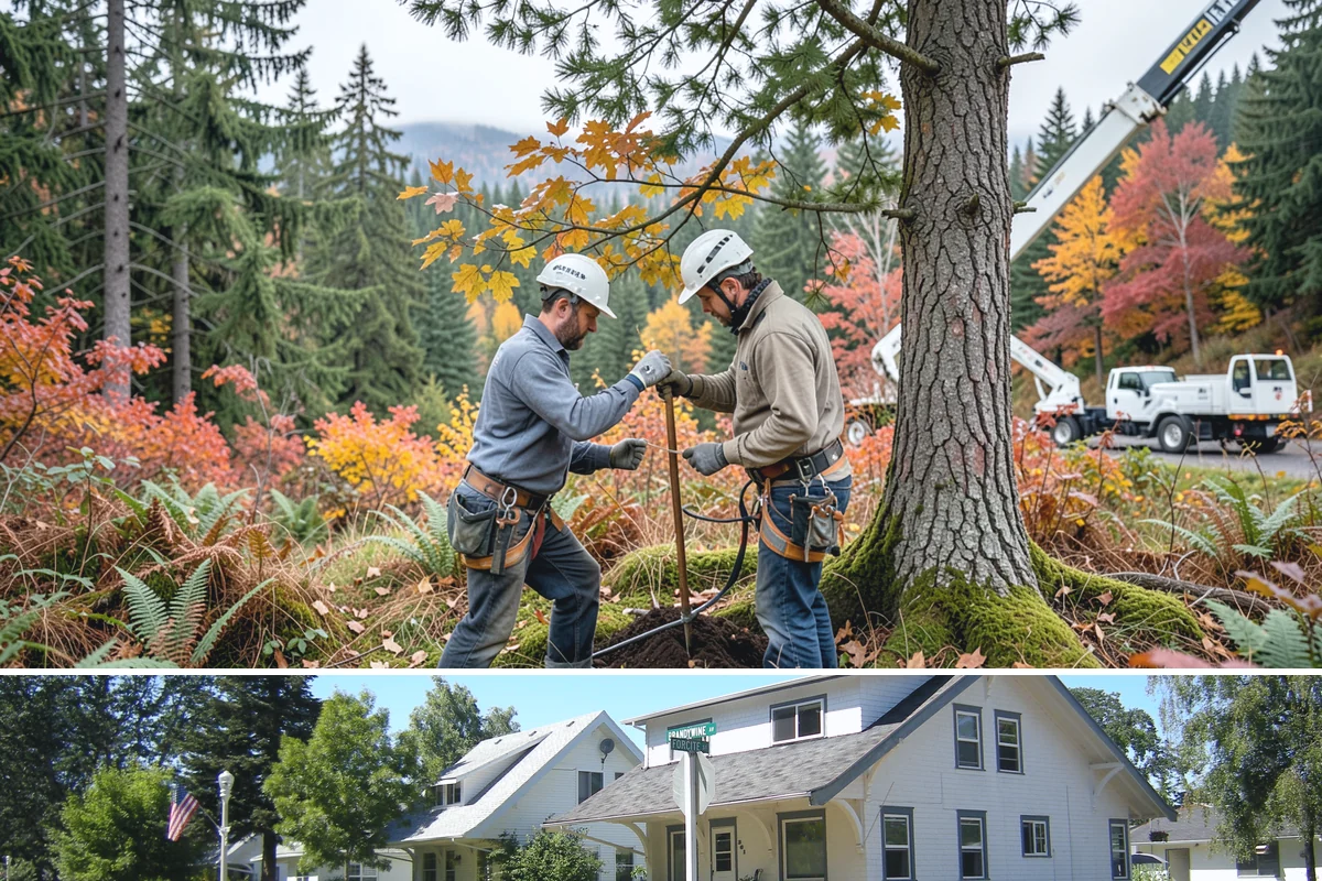 Canopy reduction in DuPont, Pierce County, WA - Work should follow species-specific timing sensitivities common in Puget Sound to avoid stressing trees during active growth or...
