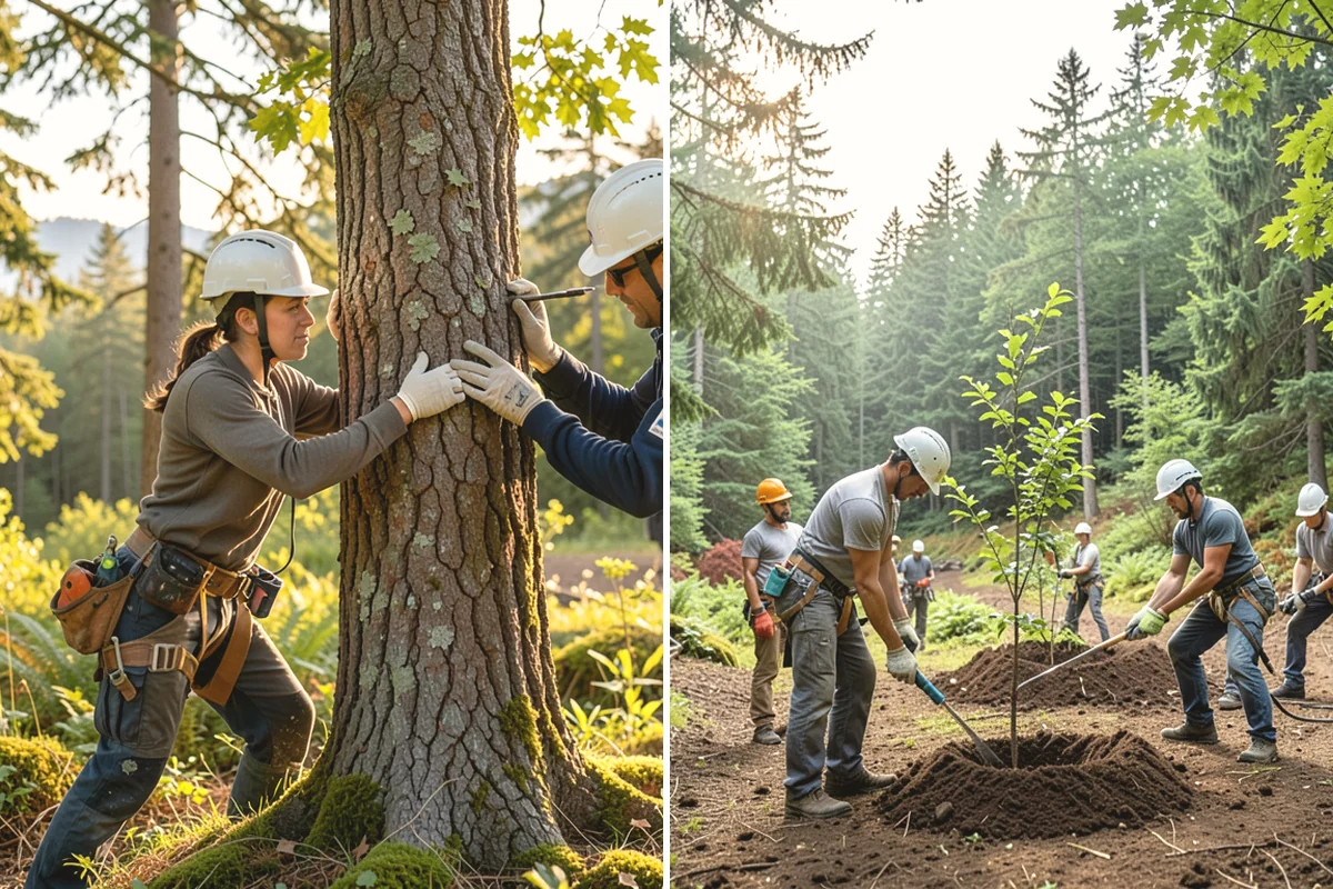 Canopy reduction in Duvall, King County, WA - Assess canopy condition and pruning objectives