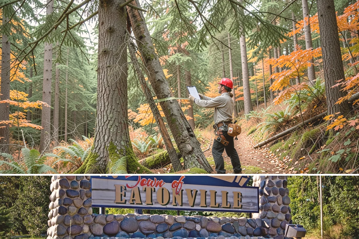 Canopy reduction in Eatonville, Pierce County, WA - Work should follow species-specific timing sensitivities common in Puget Sound to avoid stressing trees during active growth or...