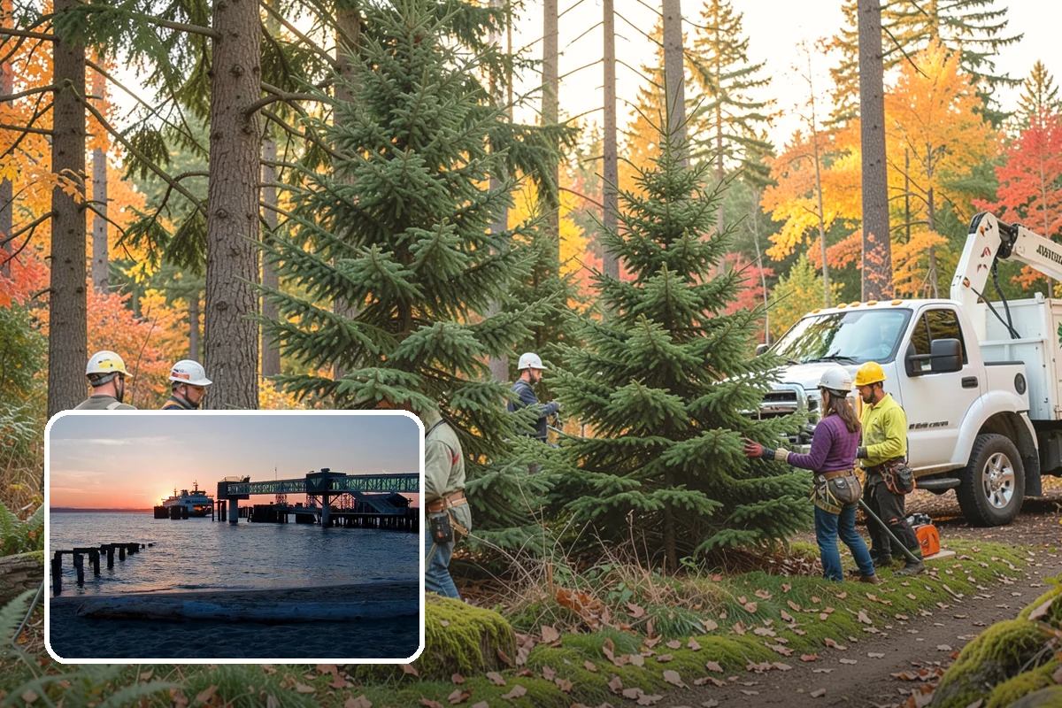 Canopy reduction in Edmonds, Snohomish County, WA - Improves tree structure, health, and appearance