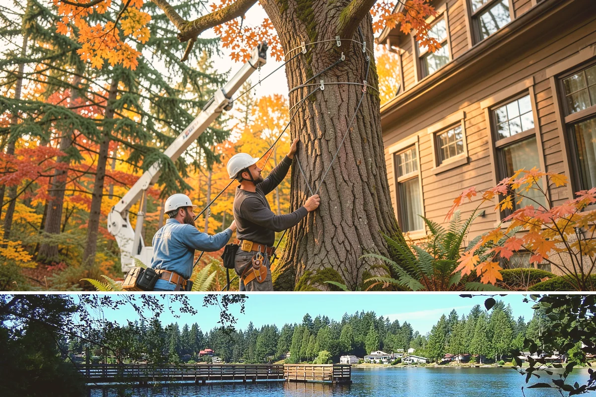 Canopy reduction in Federal Way, King County, WA - Work should follow species-specific timing sensitivities common in Puget Sound to avoid stressing trees during active growth or...