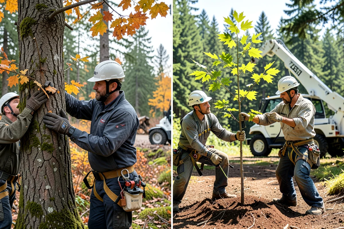Canopy reduction in Fircrest, Pierce County, WA - Assess canopy condition and pruning objectives