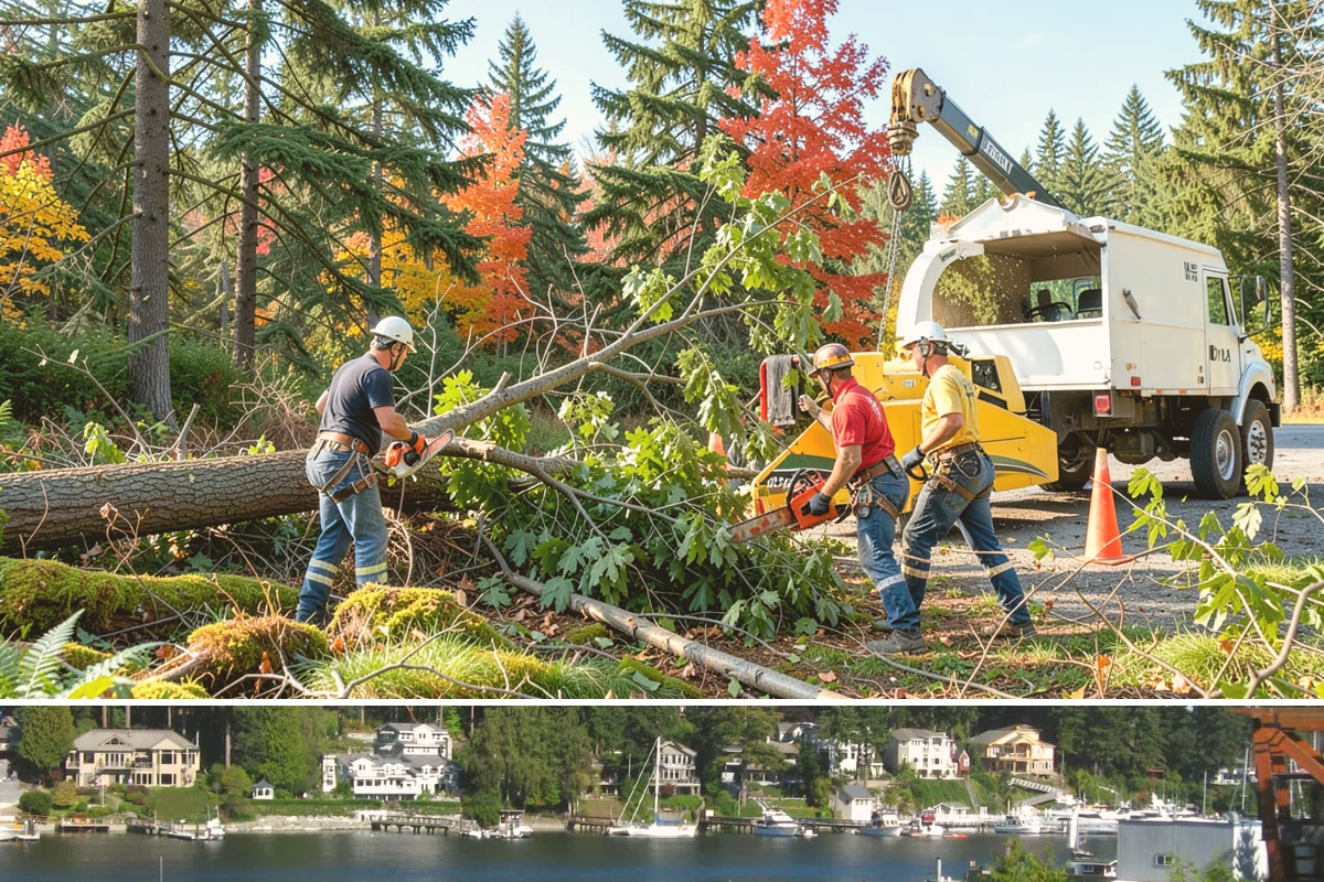 Canopy reduction in Gig Harbor, Pierce County, WA - Work should follow species-specific timing sensitivities common in Puget Sound to avoid stressing trees during active growth or...
