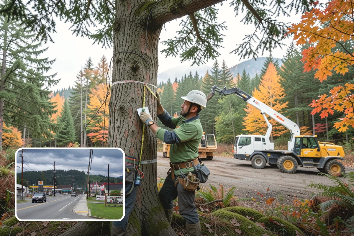 Canopy reduction in Granite Falls, Snohomish County, WA - Improves tree structure, health, and appearance
