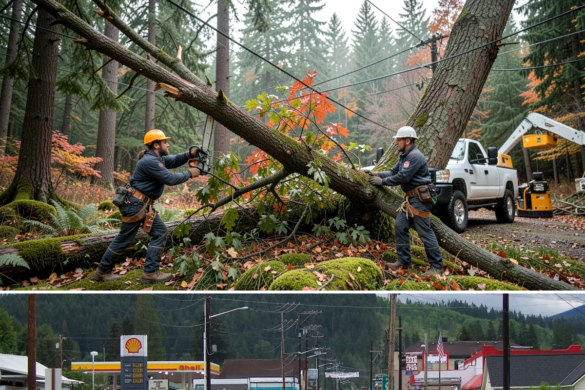 Canopy reduction in Granite Falls, Snohomish County, WA - Work should follow species-specific timing sensitivities common in Puget Sound to avoid stressing trees during active growth or...