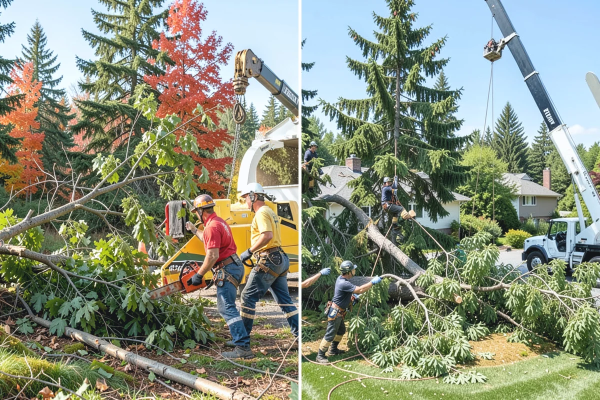 Canopy reduction in Hamilton, Skagit County, WA - Assess canopy condition and pruning objectives