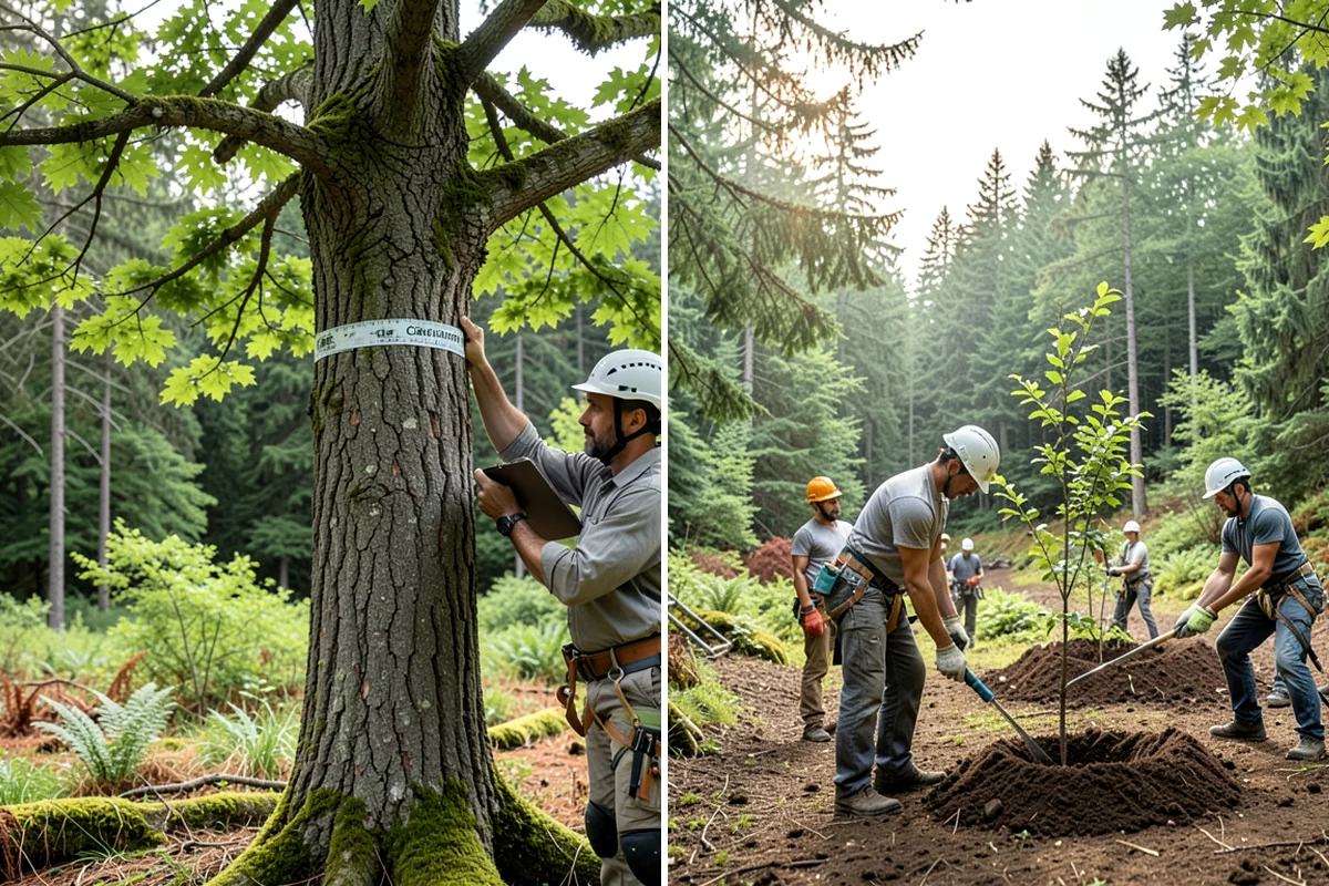 Canopy reduction in Hunts Point, King County, WA - Assess canopy condition and pruning objectives