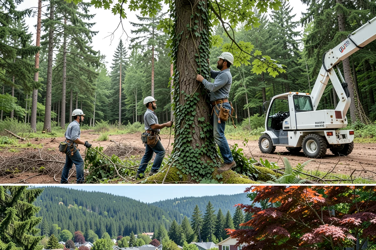 Canopy reduction in Index, Snohomish County, WA - Work should follow species-specific timing sensitivities common in Puget Sound to avoid stressing trees during active growth or...