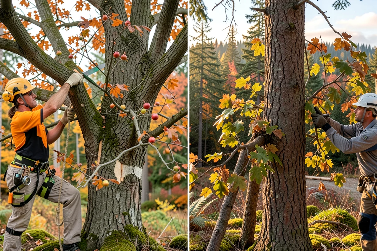 Canopy reduction in Kenmore, King County, WA - Assess canopy condition and pruning objectives