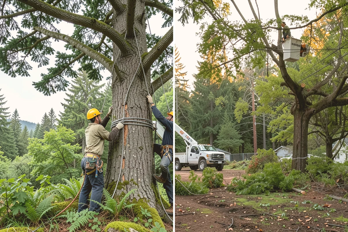Canopy reduction in Kirkland, King County, WA - Assess canopy condition and pruning objectives