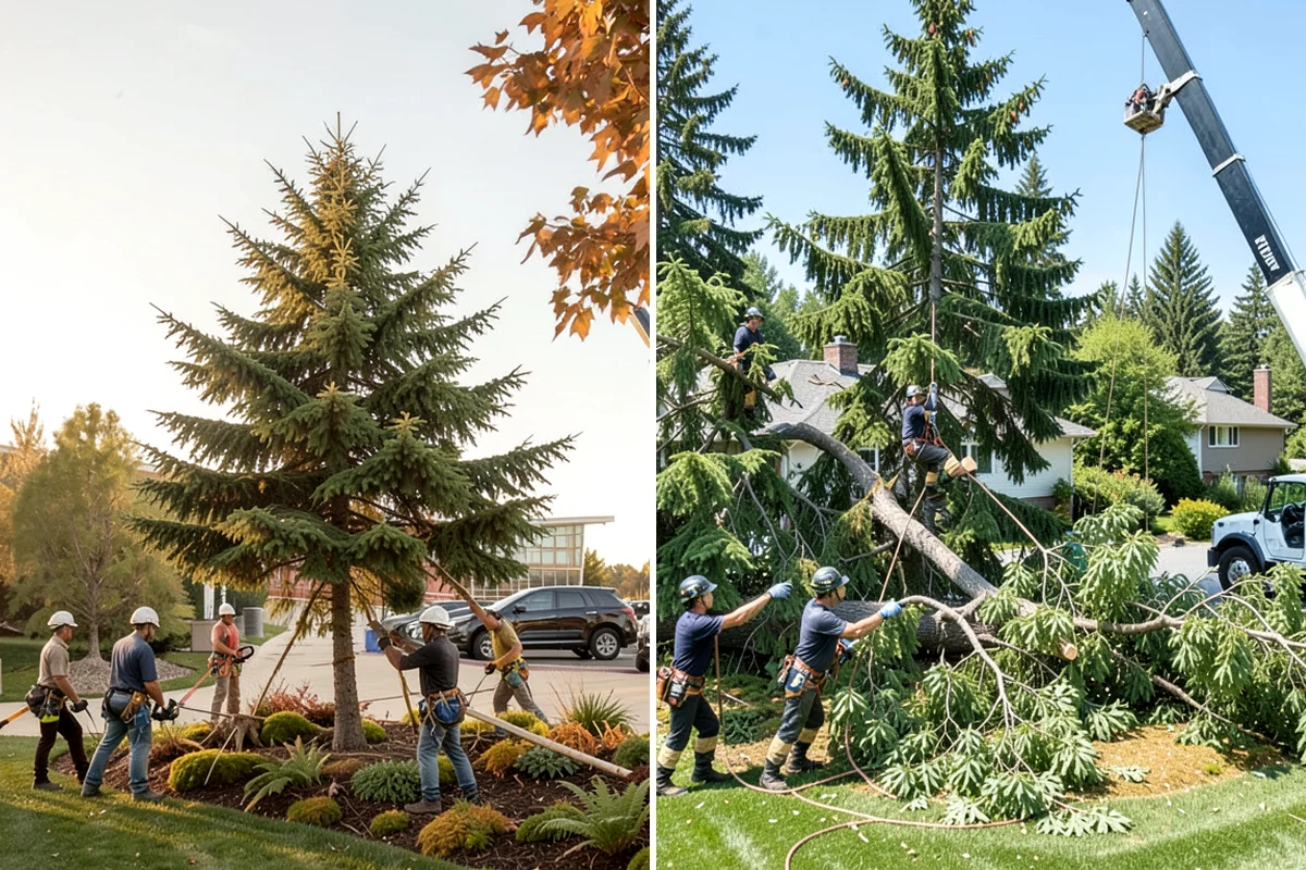 Canopy reduction in Maple Valley, King County, WA - Assess canopy condition and pruning objectives
