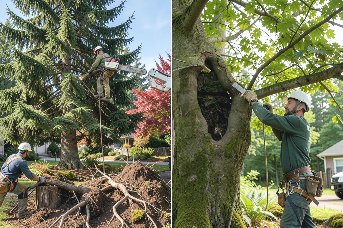 Canopy reduction in Medina, King County, WA - Assess canopy condition and pruning objectives