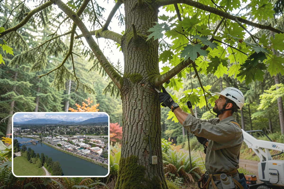 Canopy reduction in Mount Vernon, Skagit County, WA - Improves tree structure, health, and appearance
