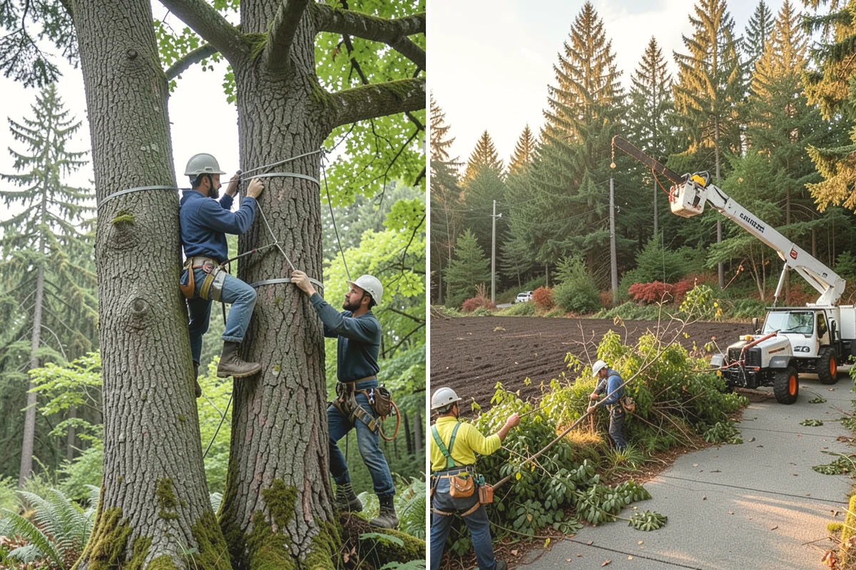 Canopy reduction in North Bend, King County, WA - Assess canopy condition and pruning objectives