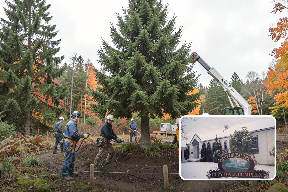 Canopy reduction in Pacific, King County, WA - Improves tree structure, health, and appearance