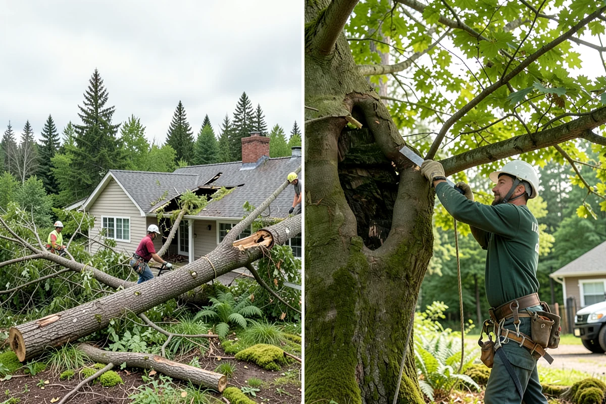 Canopy reduction in Pacific, King County, WA - Assess canopy condition and pruning objectives