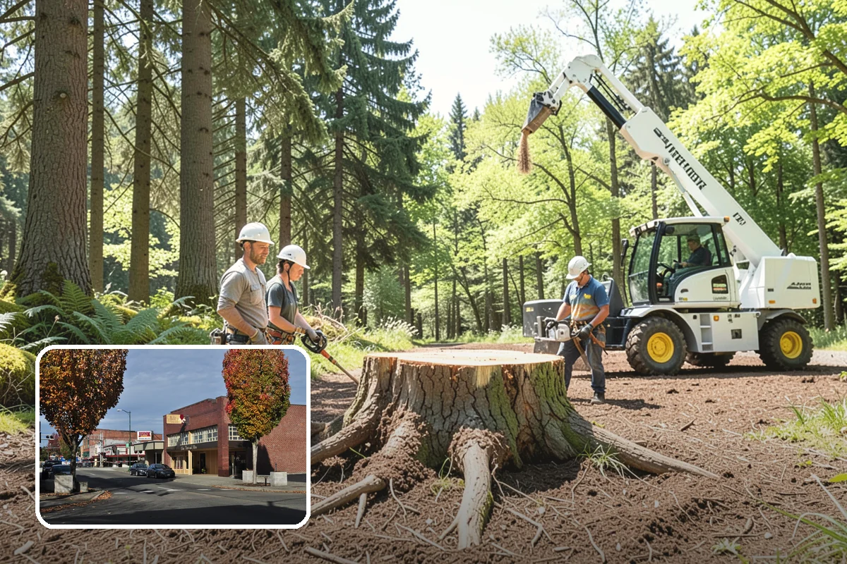 Canopy reduction in Puyallup, Pierce County, WA - Improves tree structure, health, and appearance