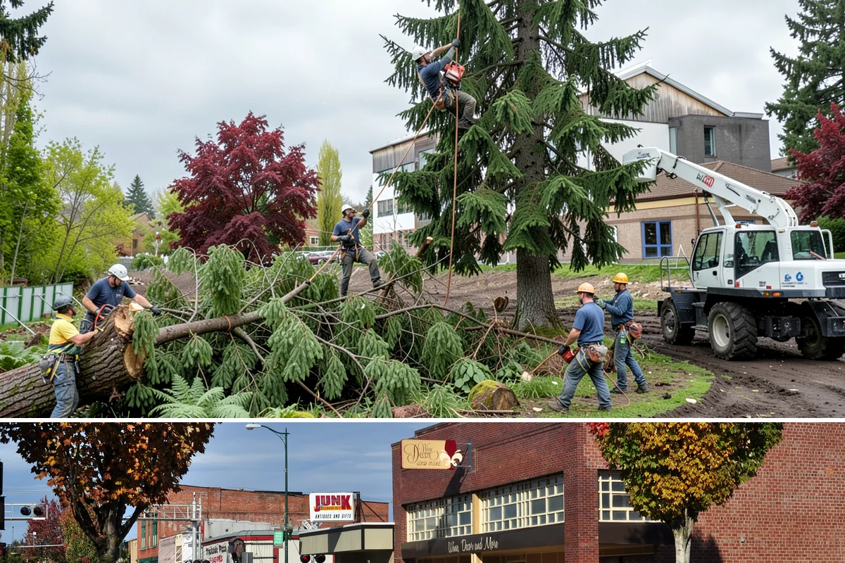 Canopy reduction in Puyallup, Pierce County, WA - Work should follow species-specific timing sensitivities common in Puget Sound to avoid stressing trees during active growth or...