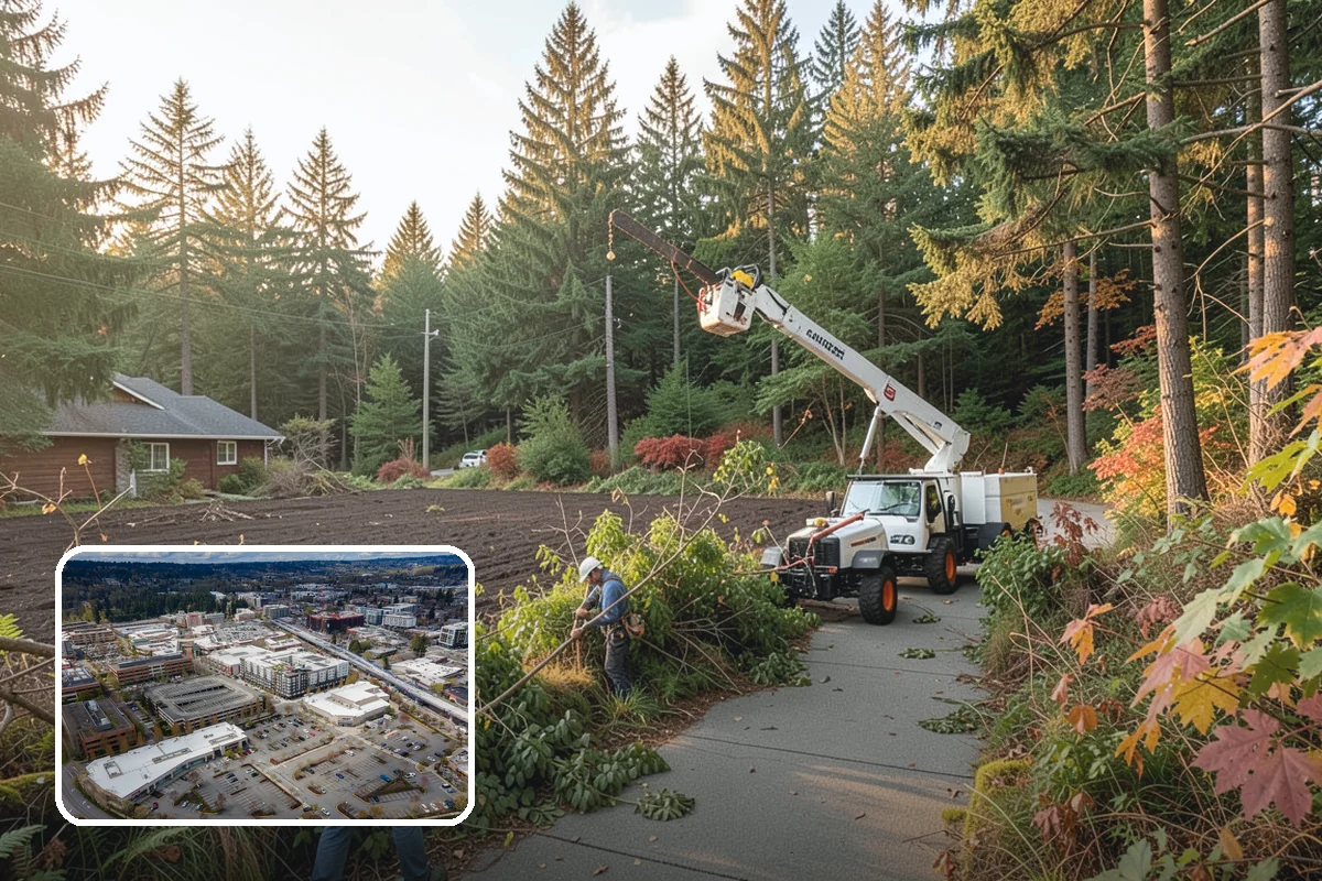 Canopy reduction in Redmond, King County, WA - Improves tree structure, health, and appearance