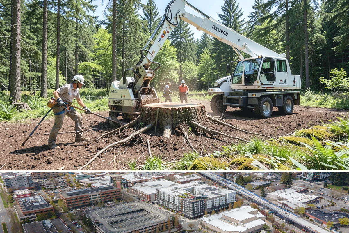 Canopy reduction in Redmond, King County, WA - Work should follow species-specific timing sensitivities common in Puget Sound to avoid stressing trees during active growth or...
