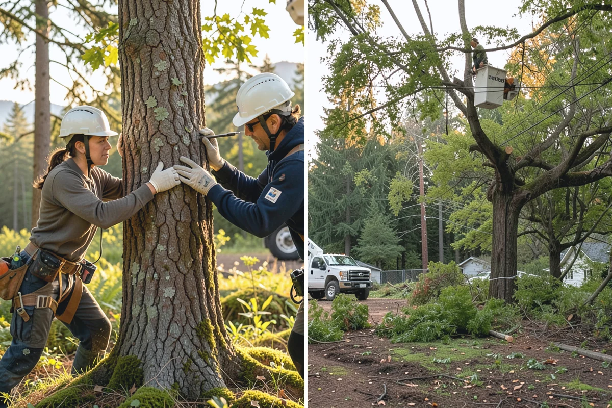 Canopy reduction in Roy, Pierce County, WA - Assess canopy condition and pruning objectives
