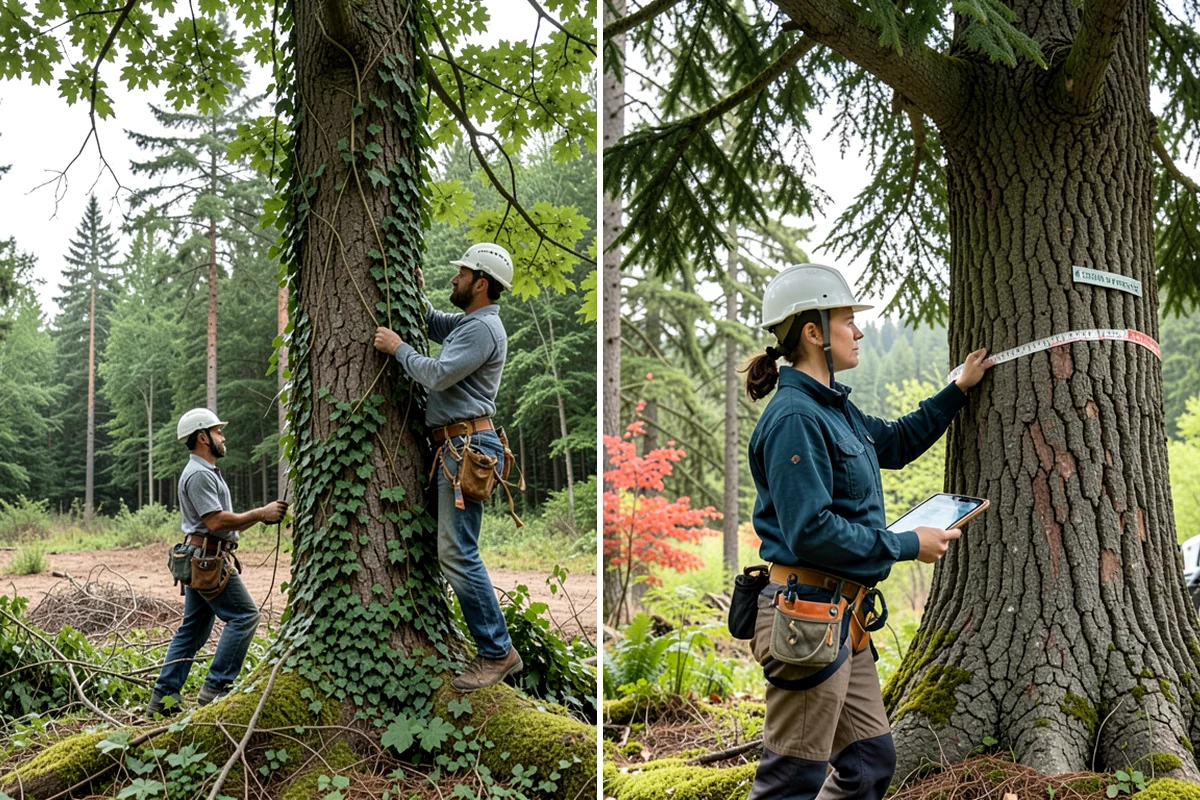 Canopy reduction in Shoreline, King County, WA - Assess canopy condition and pruning objectives