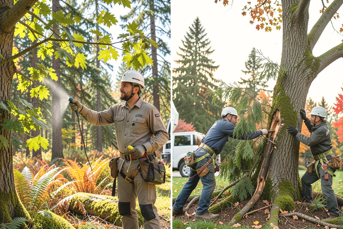 Canopy reduction in Tukwila, King County, WA - Assess canopy condition and pruning objectives