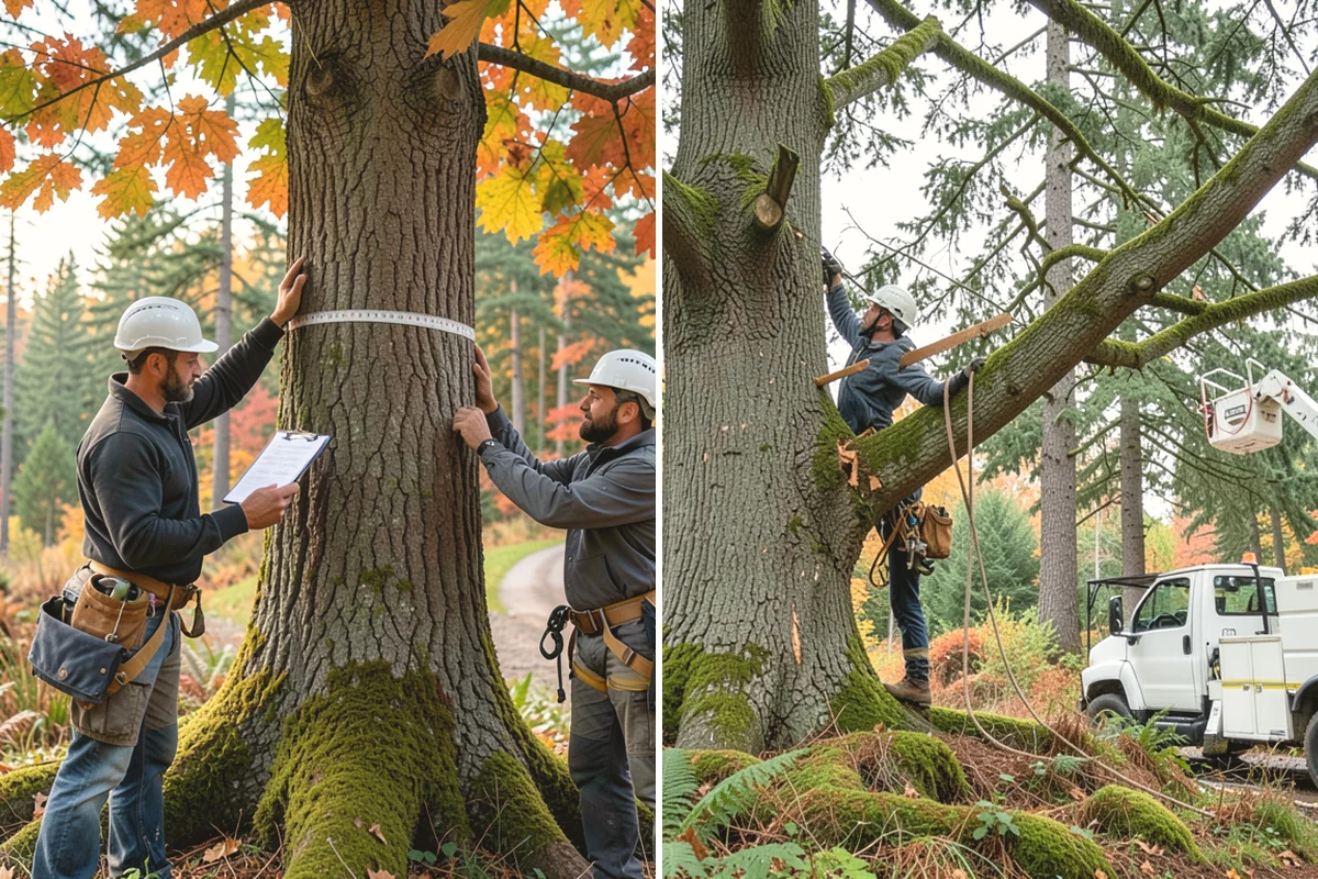 Canopy reduction in University Place, Pierce County, WA - Assess canopy condition and pruning objectives