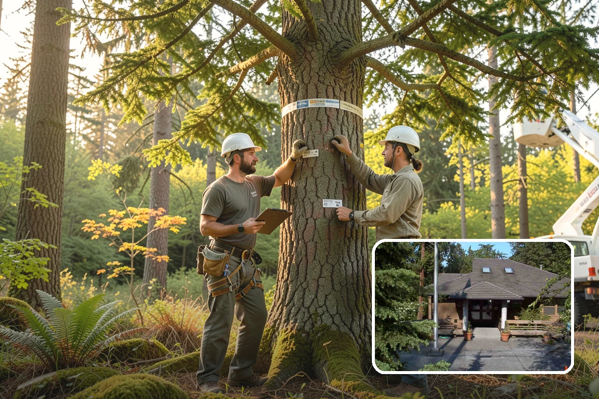 Canopy reduction in Yarrow Point, King County, WA - Improves tree structure, health, and appearance