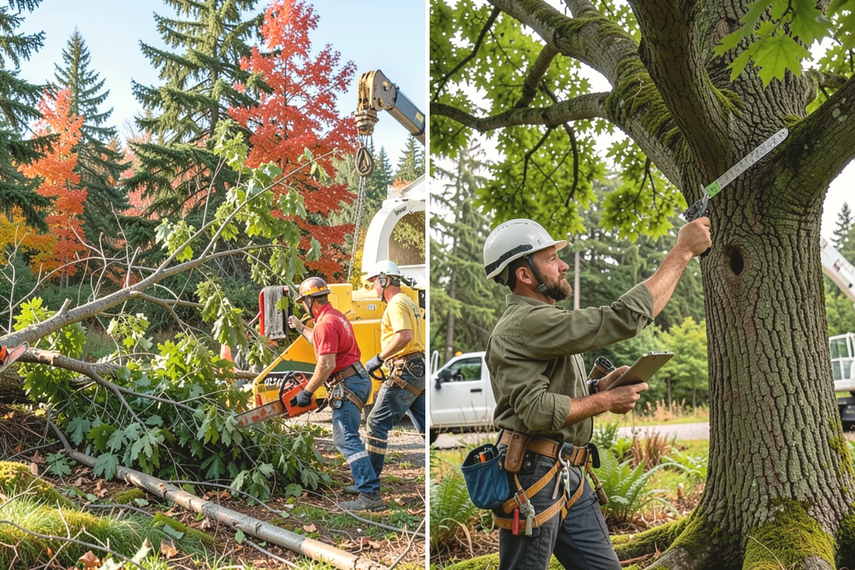 Canopy reduction in Yarrow Point, King County, WA - Assess canopy condition and pruning objectives