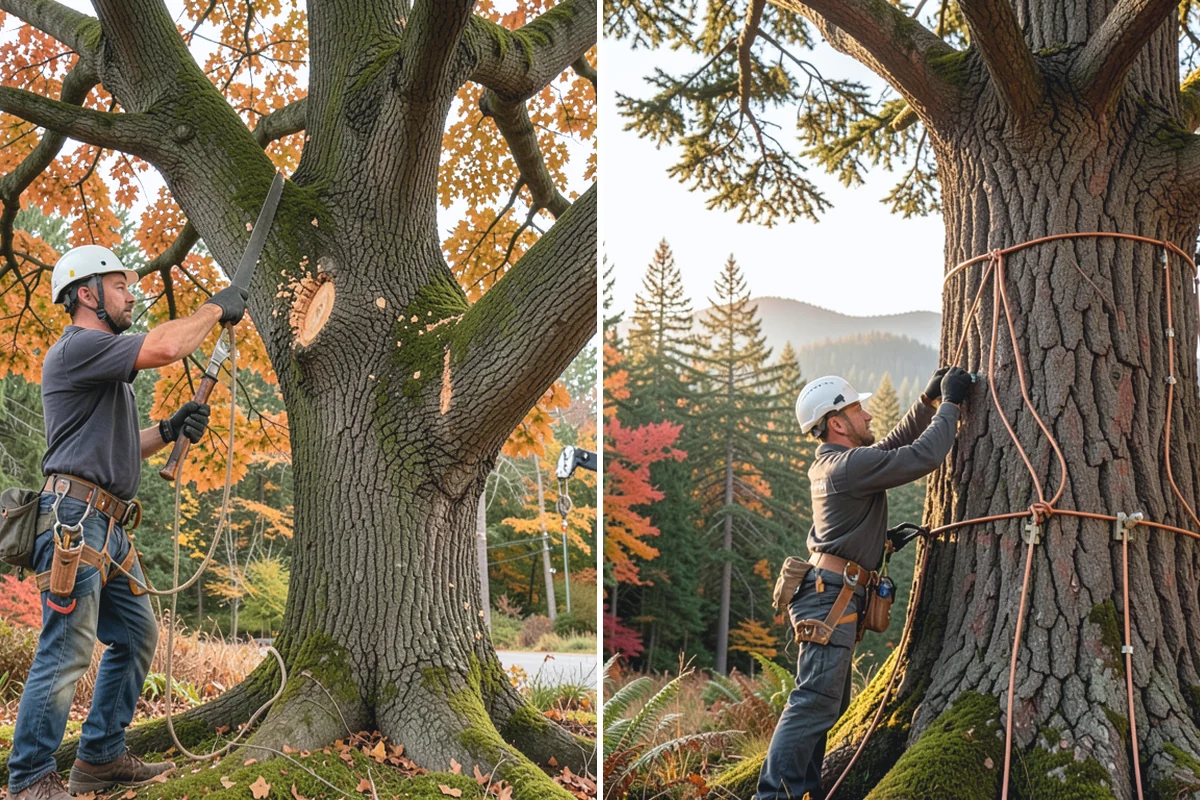 Certified arborist reports in Buckley, Pierce County, WA - Gather site and tree information