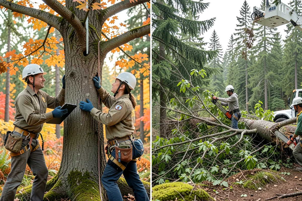 Certified arborist reports in Concrete, Skagit County, WA - Gather site and tree information