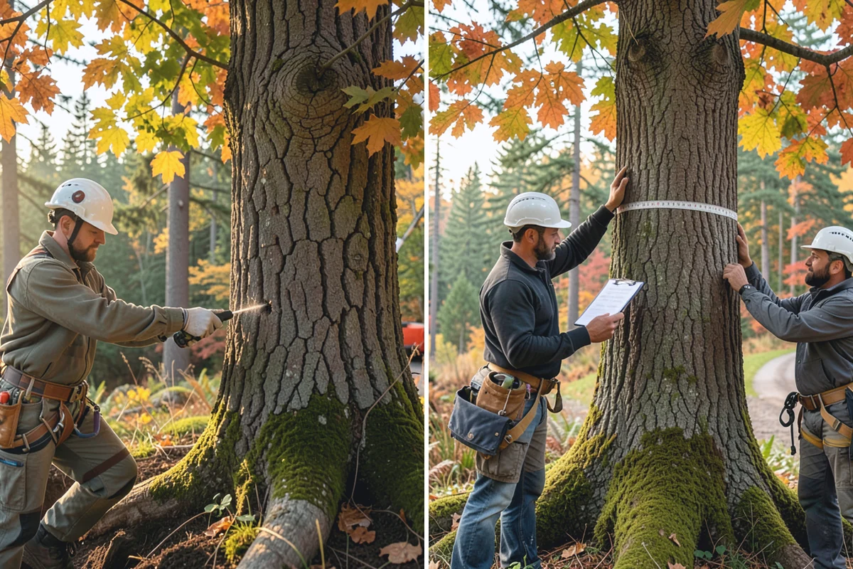 Certified arborist reports in Des Moines, King County, WA - Gather site and tree information