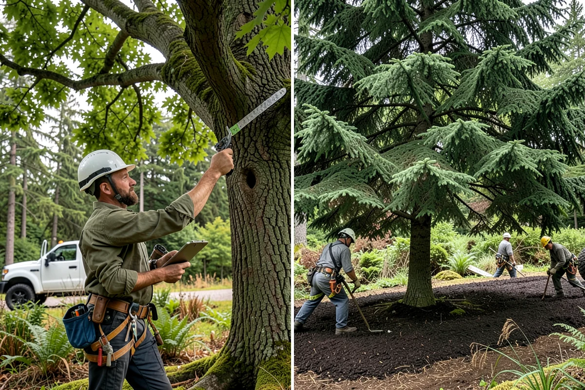 Certified arborist reports in Kenmore, King County, WA - Gather site and tree information