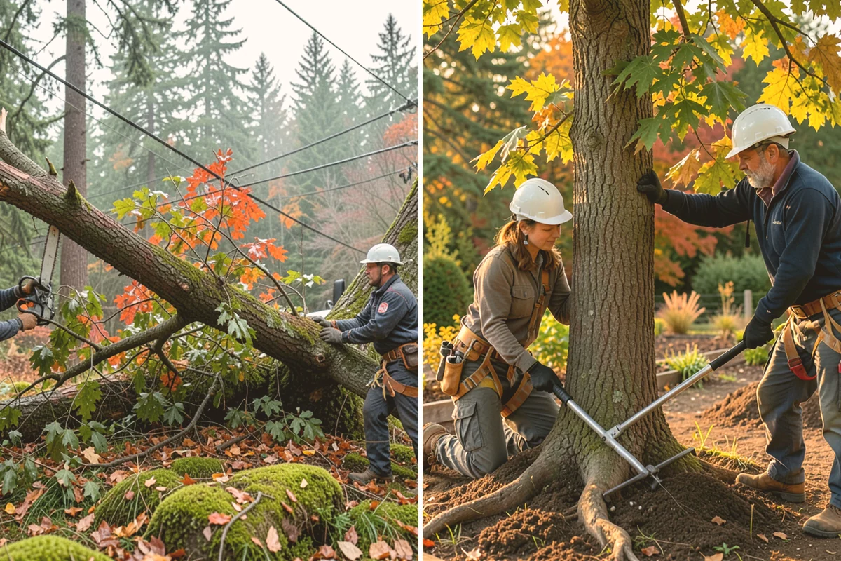 Certified arborist reports in Langley, Island County, WA - Gather site and tree information