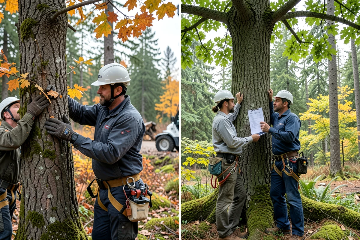 Certified arborist reports in Maple Valley, King County, WA - Gather site and tree information