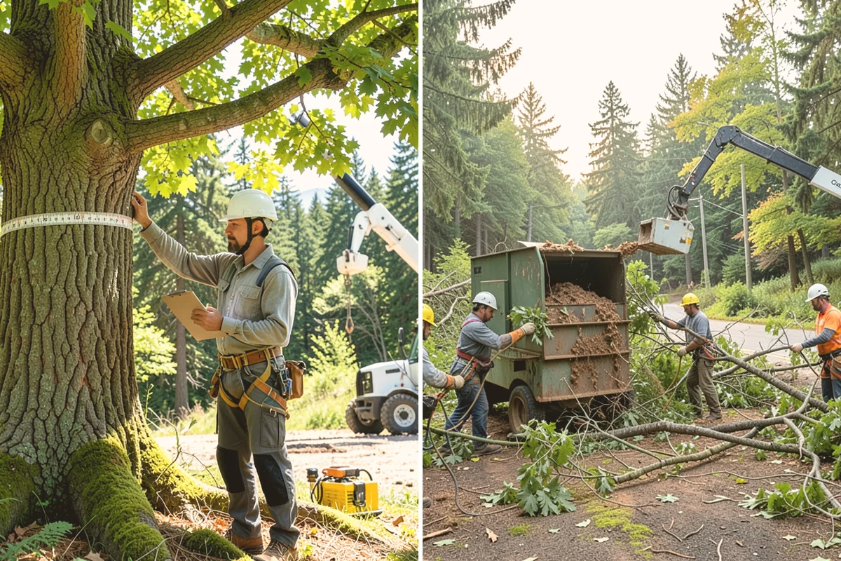 Certified arborist reports in Orting, Pierce County, WA - Gather site and tree information