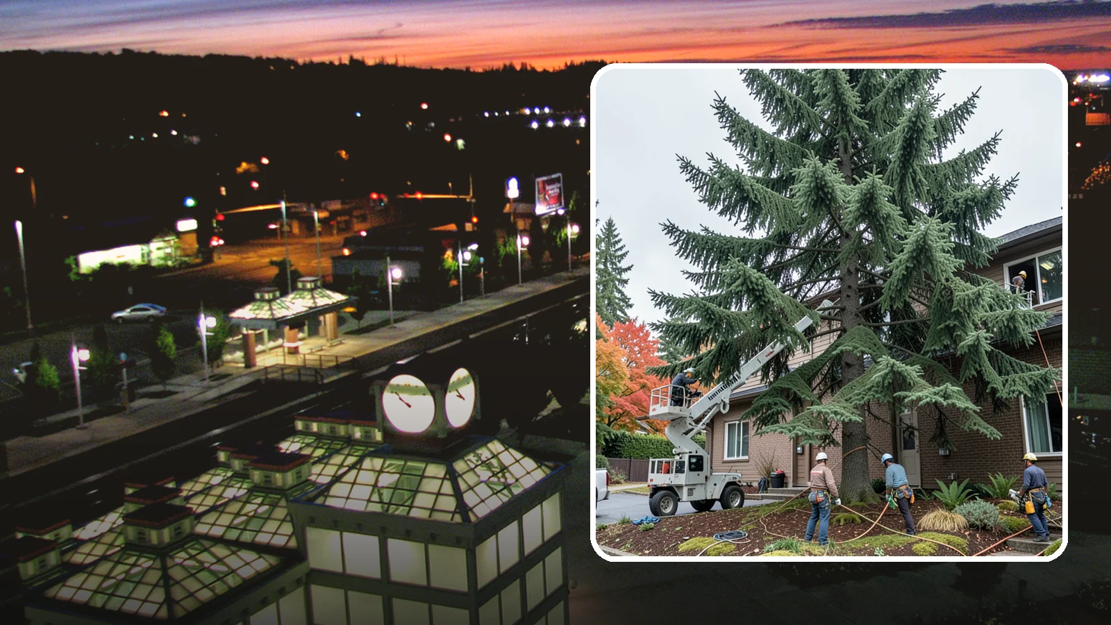 Commercial tree maintenance in Auburn, King County, WA - Ongoing tree maintenance for commercial properties.