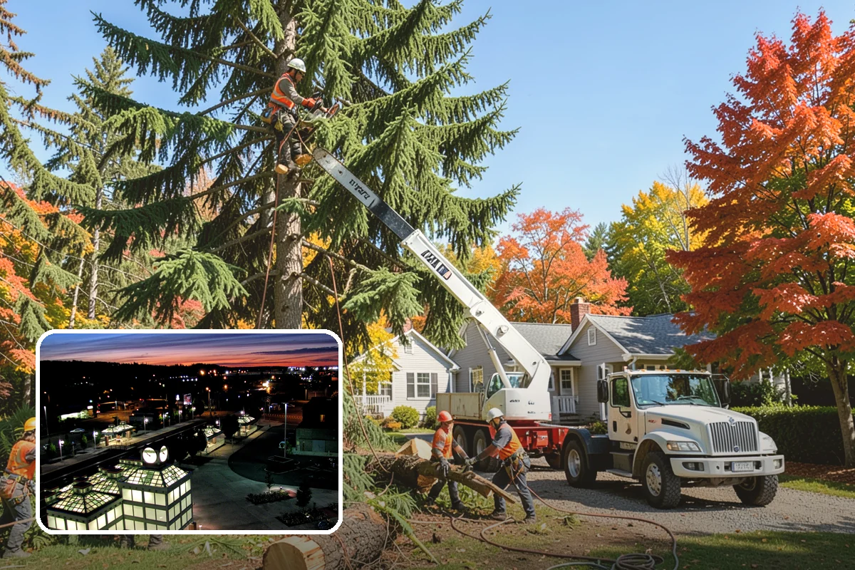 Commercial tree maintenance in Auburn, King County, WA - Keeps trees across a property safe and presentable
