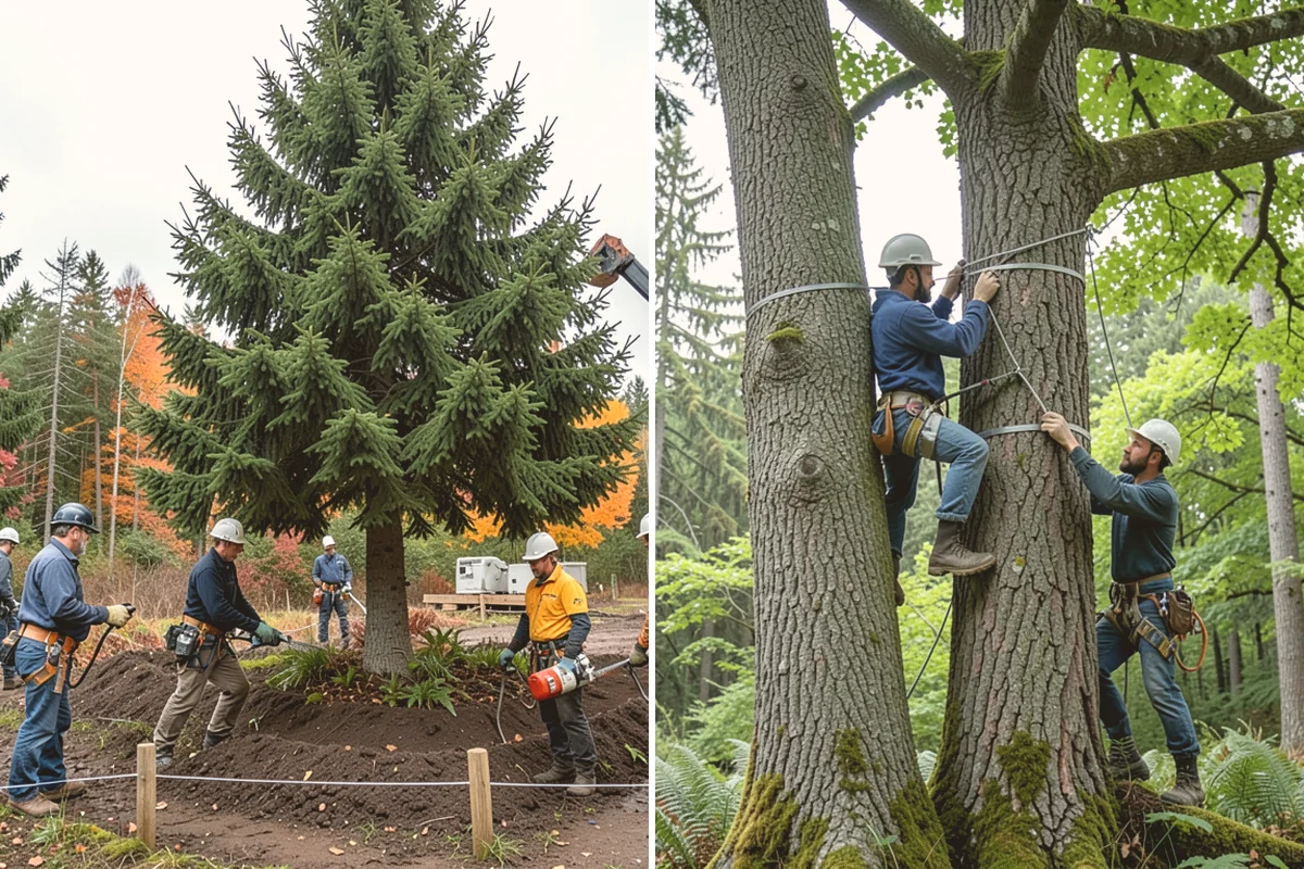 Commercial tree maintenance in Bothell, King County, WA - Inventory and assess the property's trees